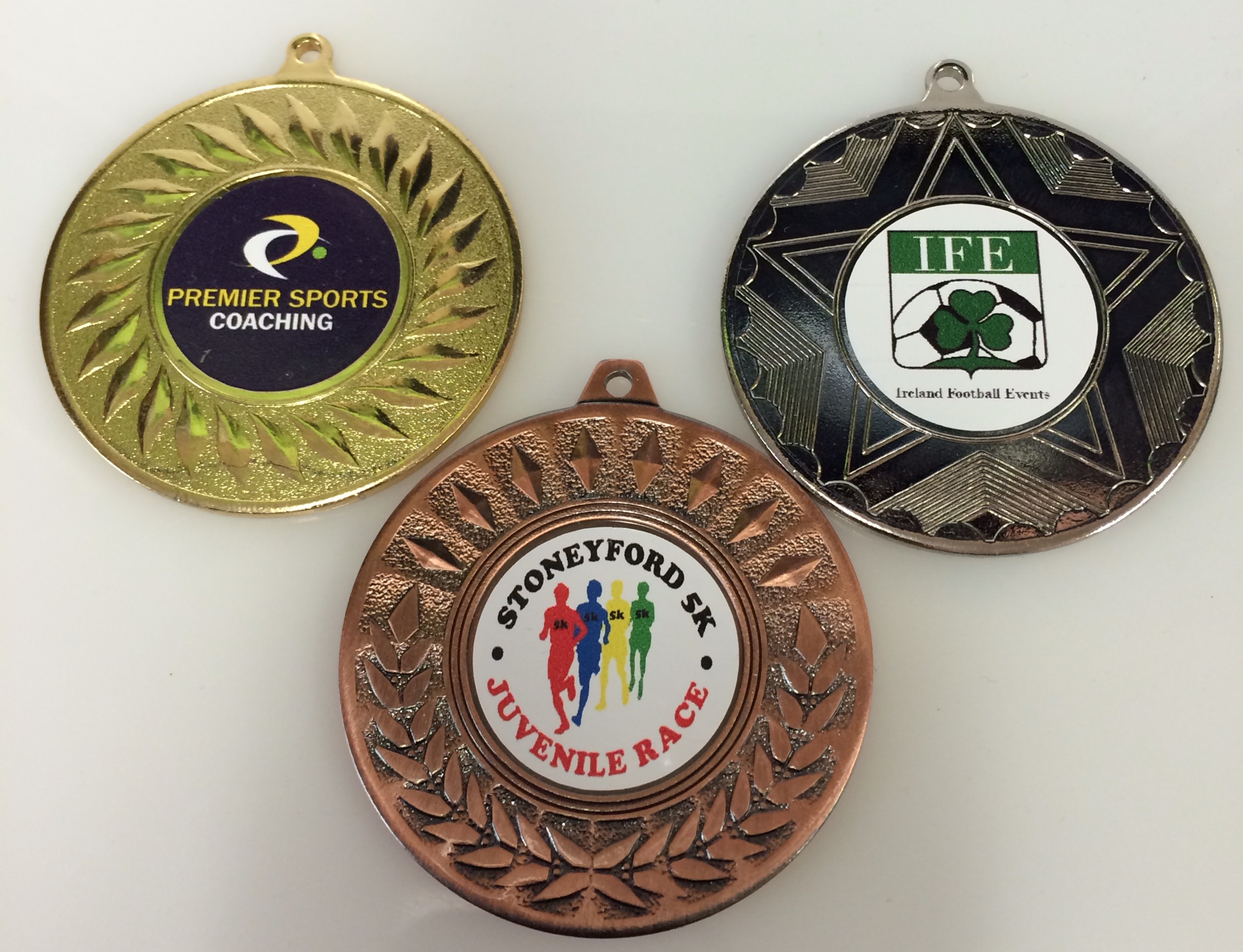 DW Awards Ireland Multi Sport Medals Bespoke Custom Medals Cheap